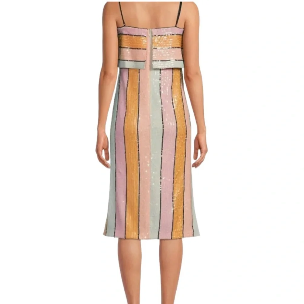 Gianni Bini | Alston Stripe Sequin Dress NWT - Picture 3 of 3